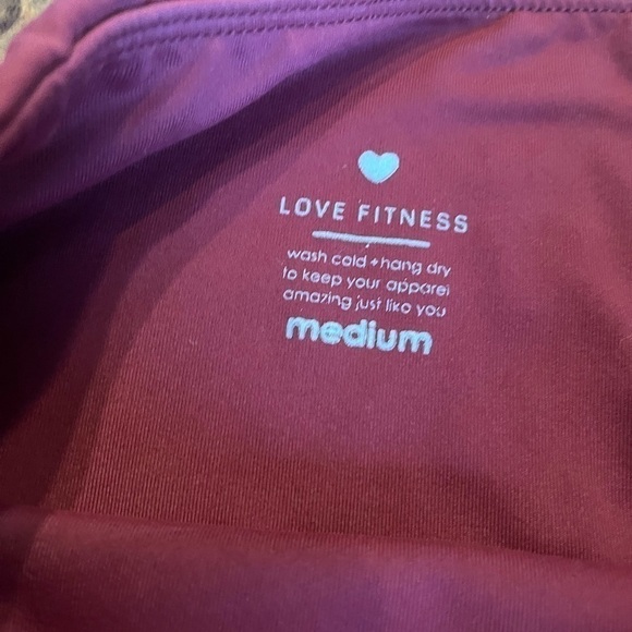 love Fitness Women's Size Small Elite Pocket Leggings Purple size medium - Picture 6 of 8